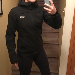 The North Face soft shell in good condition